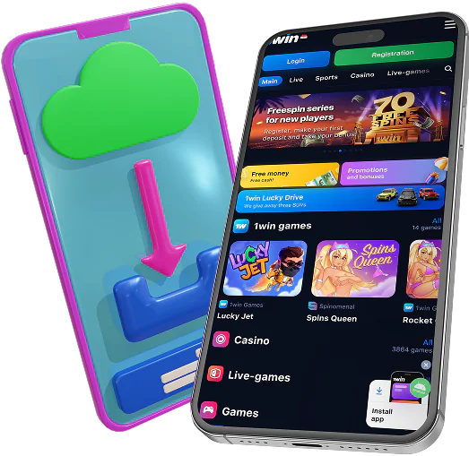 زر تطبيق 1win للجوال